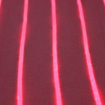 DANIELA RED FABRIC (LUMINOUS FIBER OPTIC FABRIC)